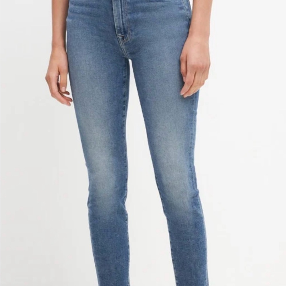 7 For All Mankind High Waist Ankle Skinny in Lyle
